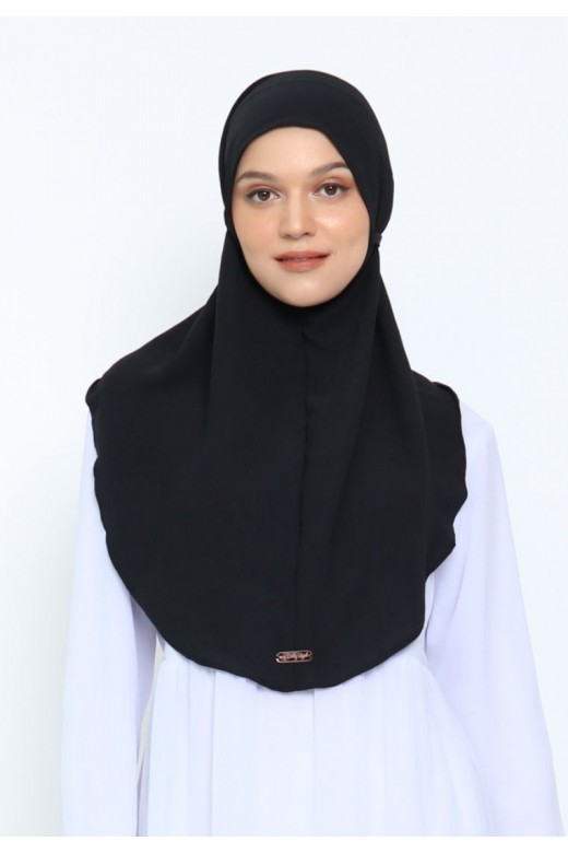 Faiza Bergo Airflow Black